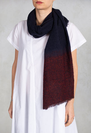Stola Scarf in Red/Black