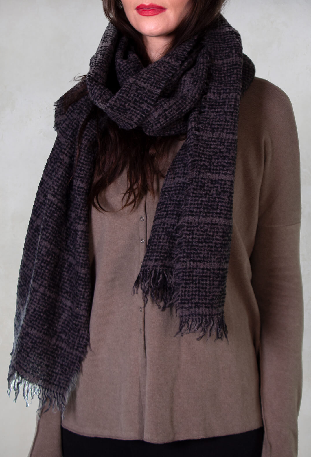 Stola Scarf in Brown