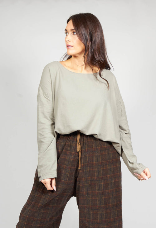 Loose Fit T-Shirt in Marron Glace