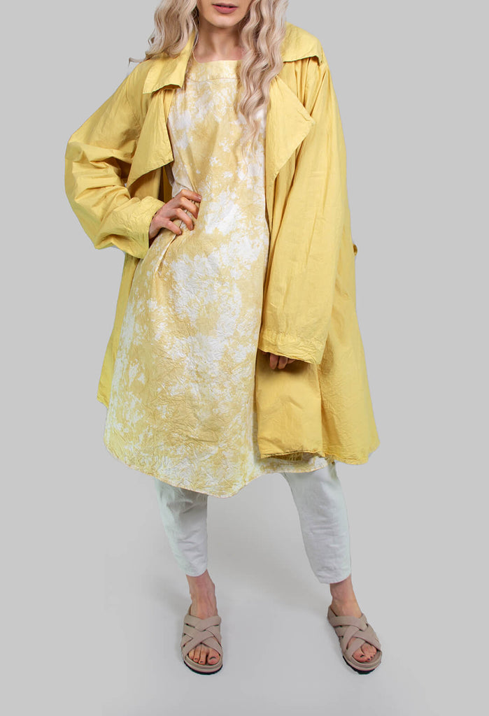 Erneueralle Dress in Leo Yellow