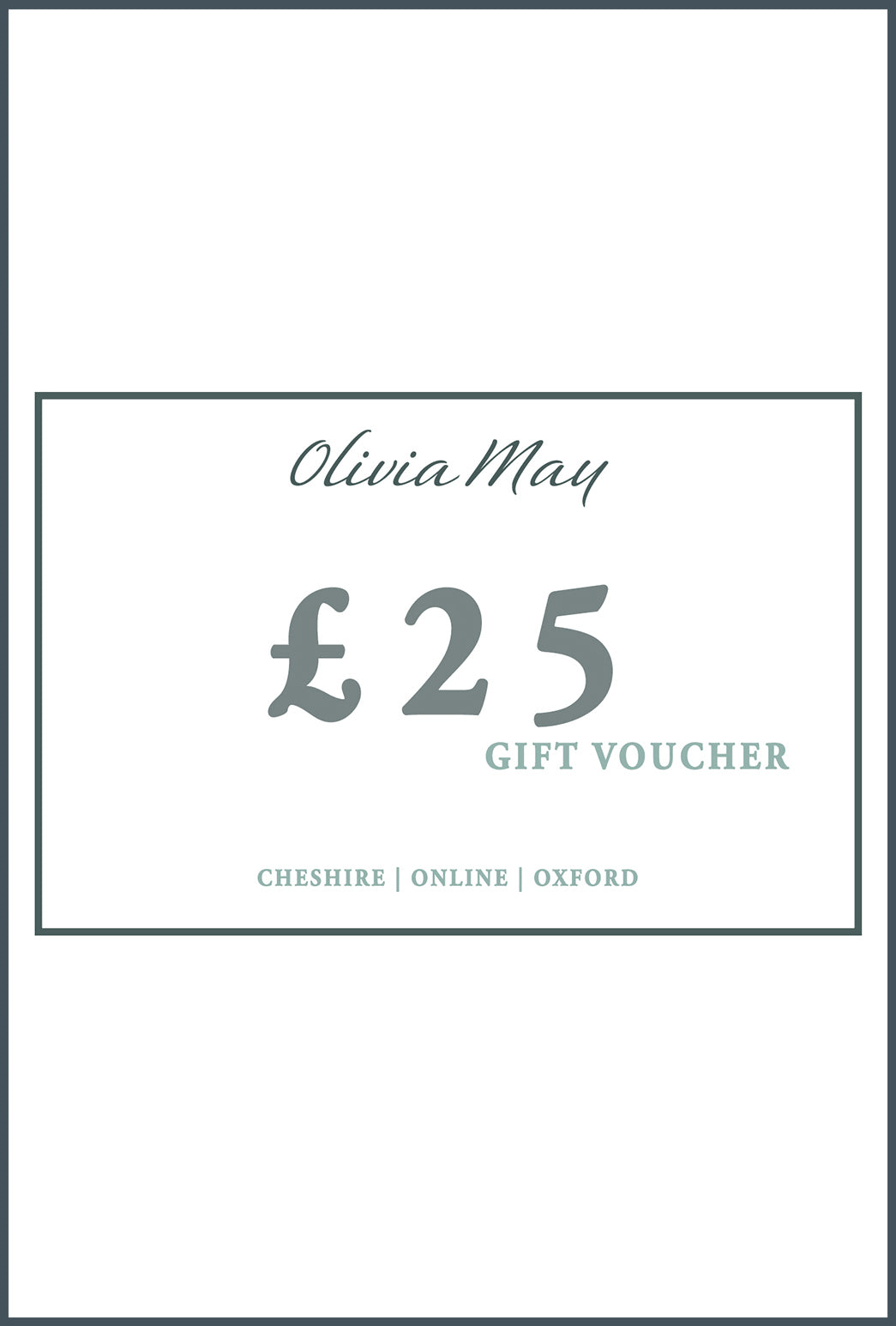 £25 Gift Voucher