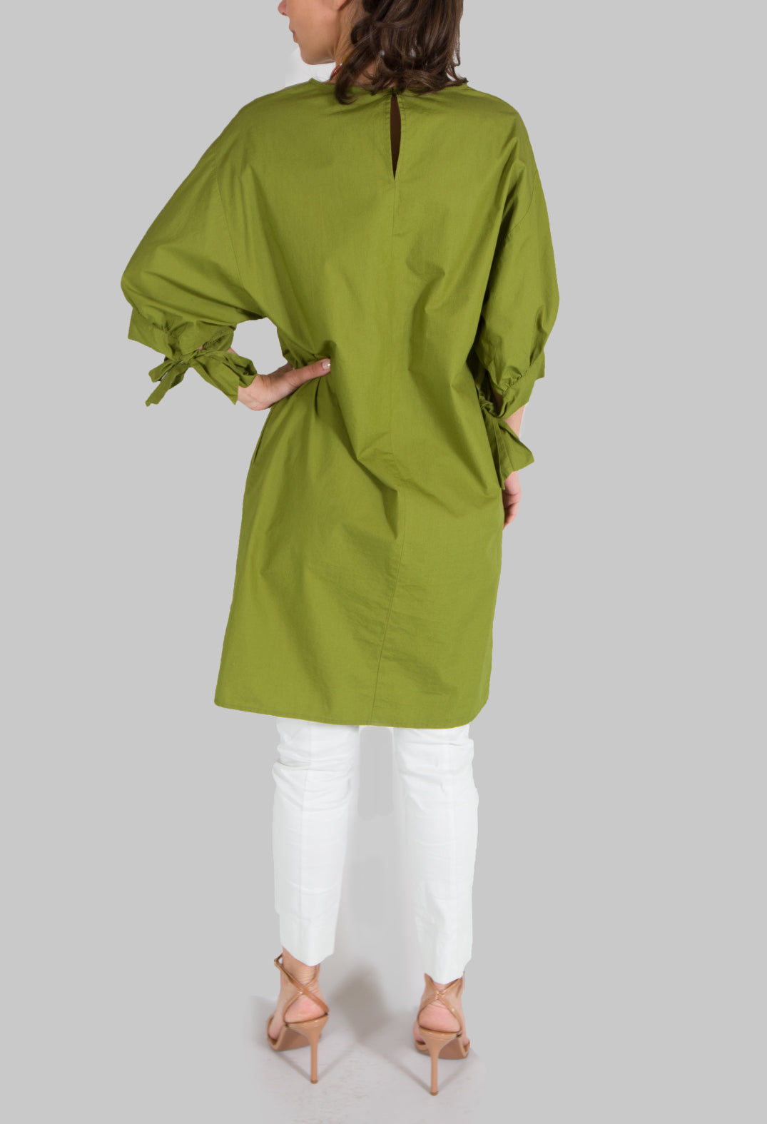 Stretch Ankle Grazor Trousers in Efesto Avorio