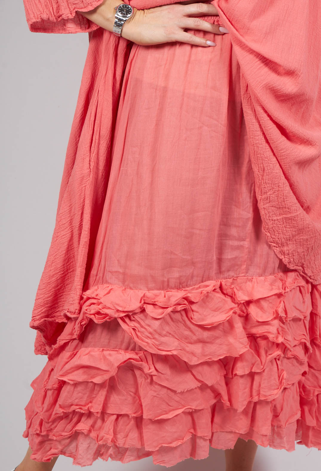Bakstraps Skirt in Nektar Pink