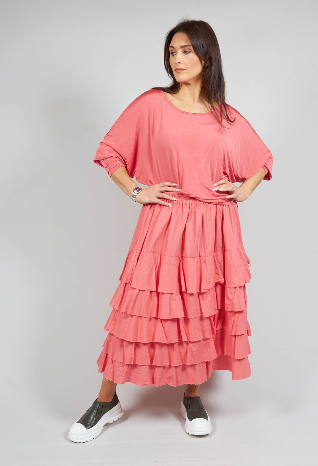 Pusteblu Skirt in Nektar Pink