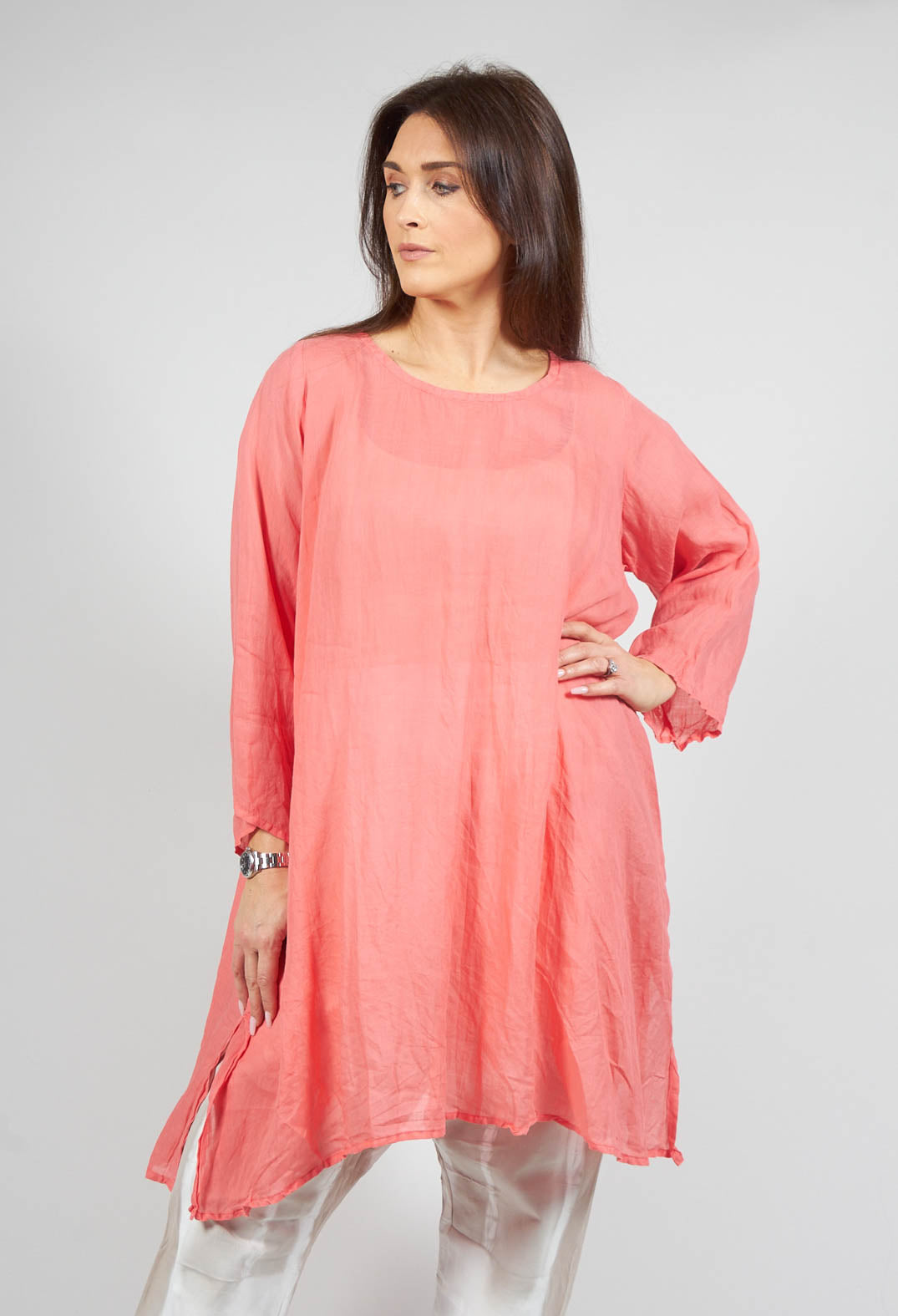Globalle Shirt in Nektar Pink