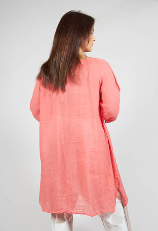 Globalle Tunic in Nektar Pink
