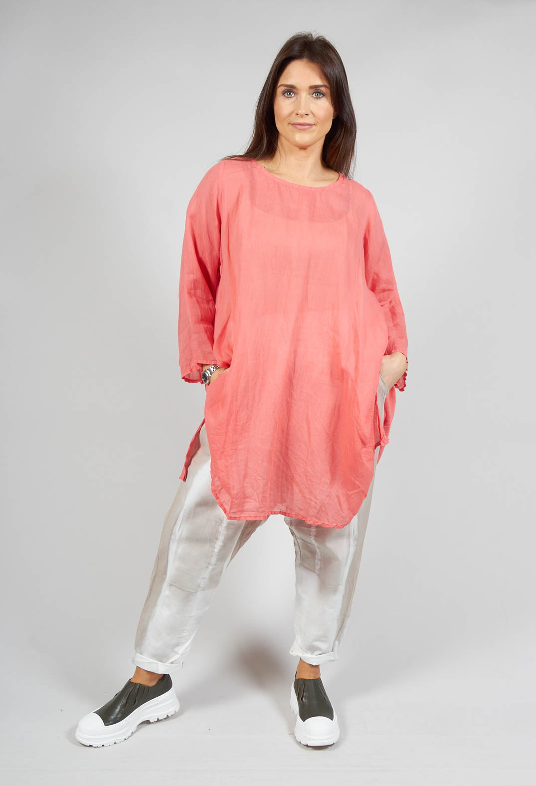 Globalle Shirt in Nektar Pink