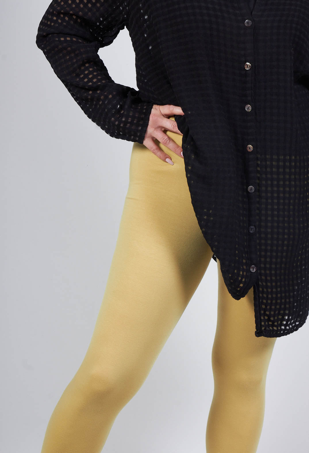 Clan Leggings in Leo Yellow