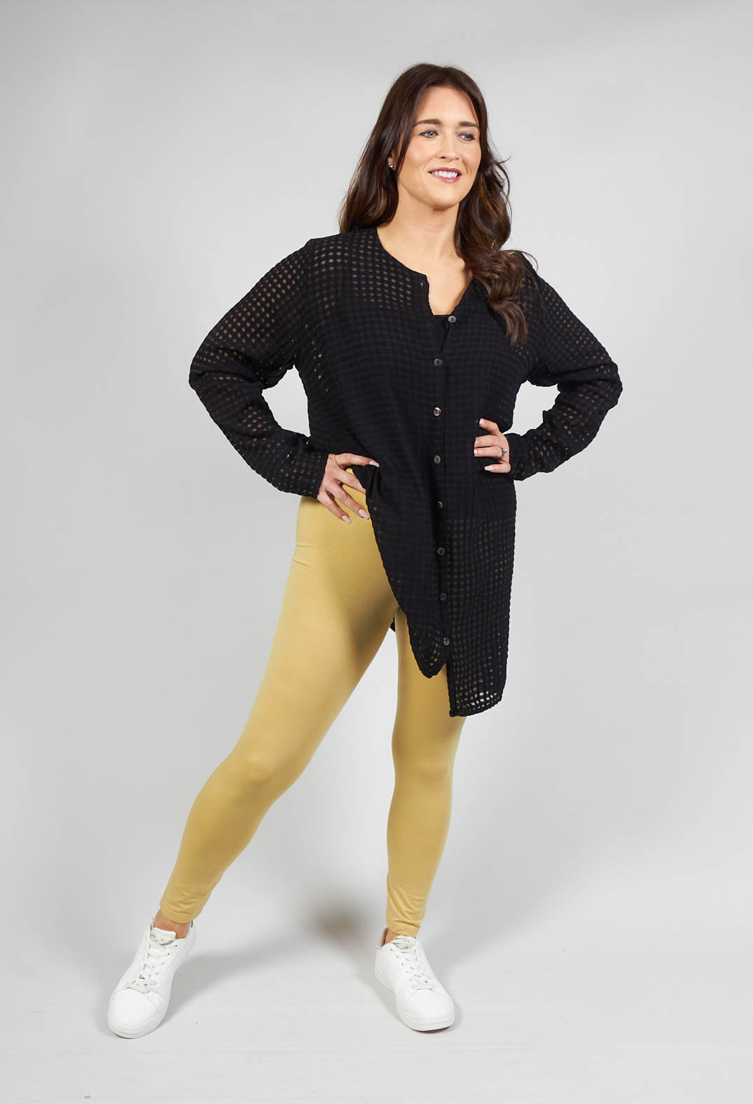 Clan Leggings in Leo Yellow