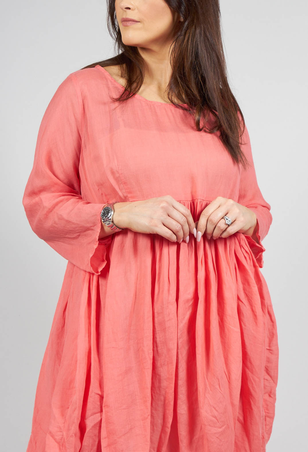 Steigunde Dress in Nektar Pink