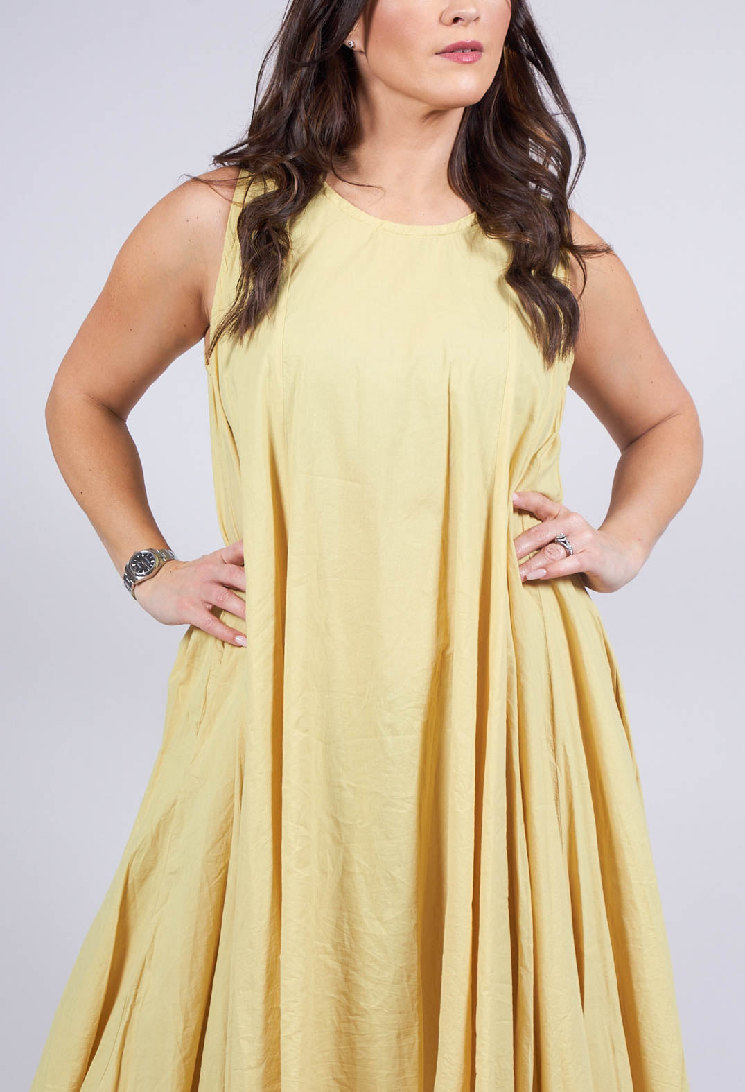 Reboundich Dress in Leo Yellow