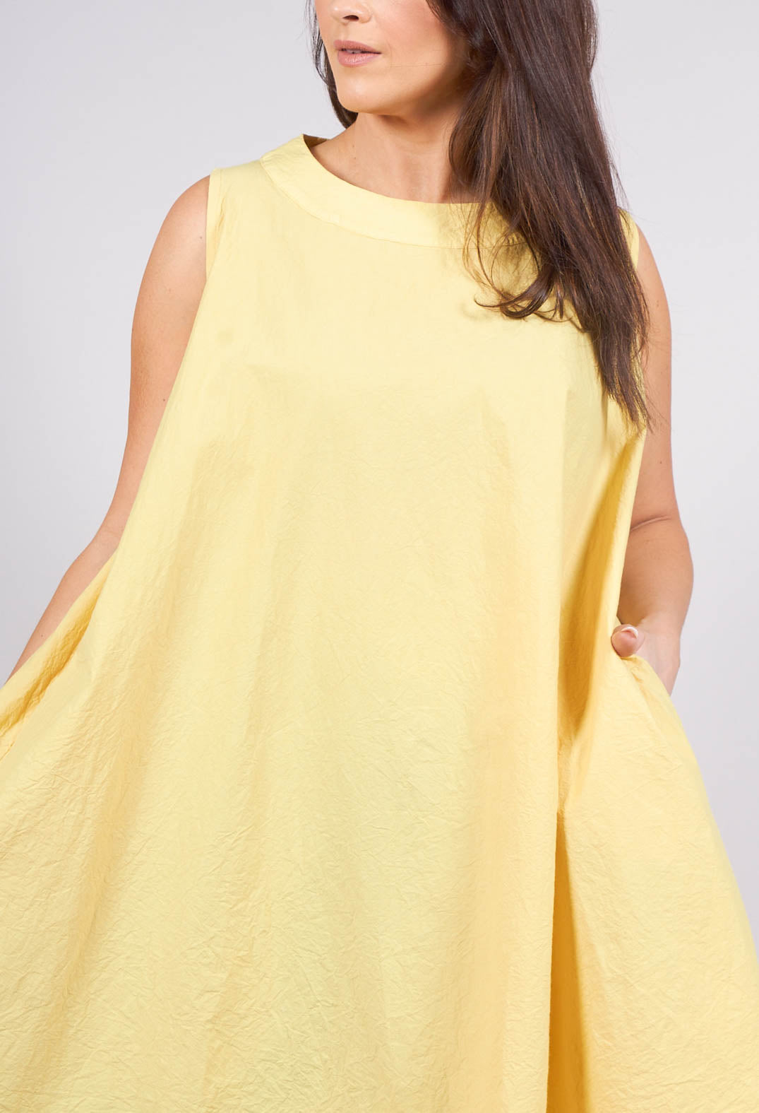 Kreditar Dress in Leo Yellow