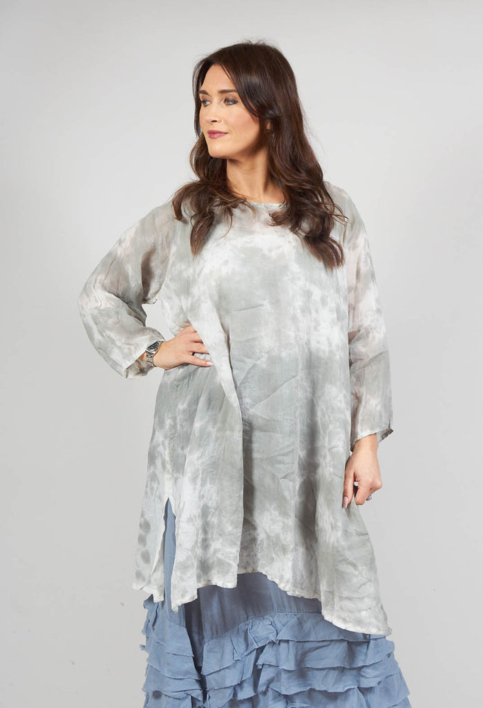 Faktengpass Shirt in Salbei Green