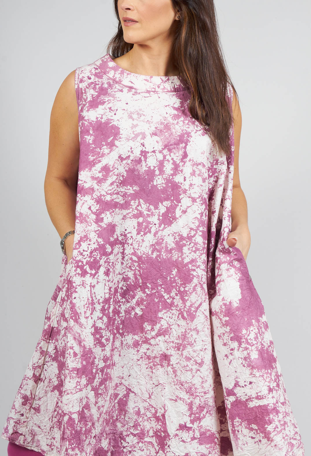 Erneueralle Dress in Rosenholz Pink