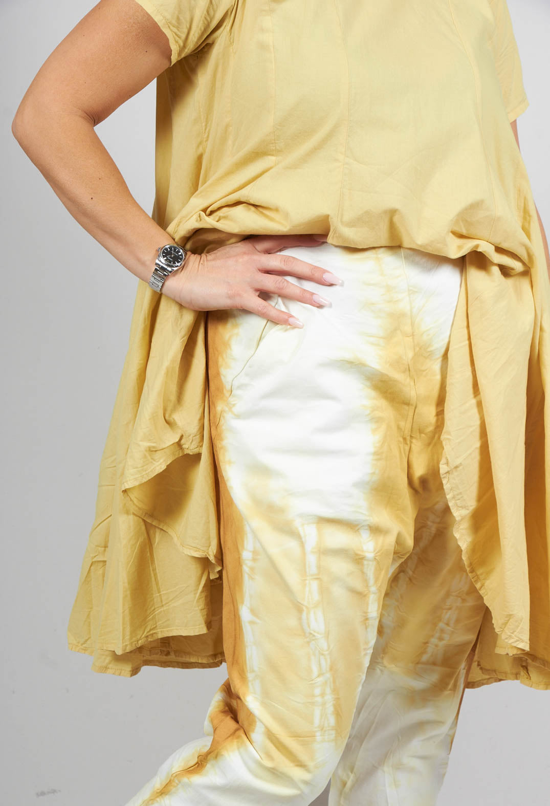 Gelder Trousers in Leo Yellow