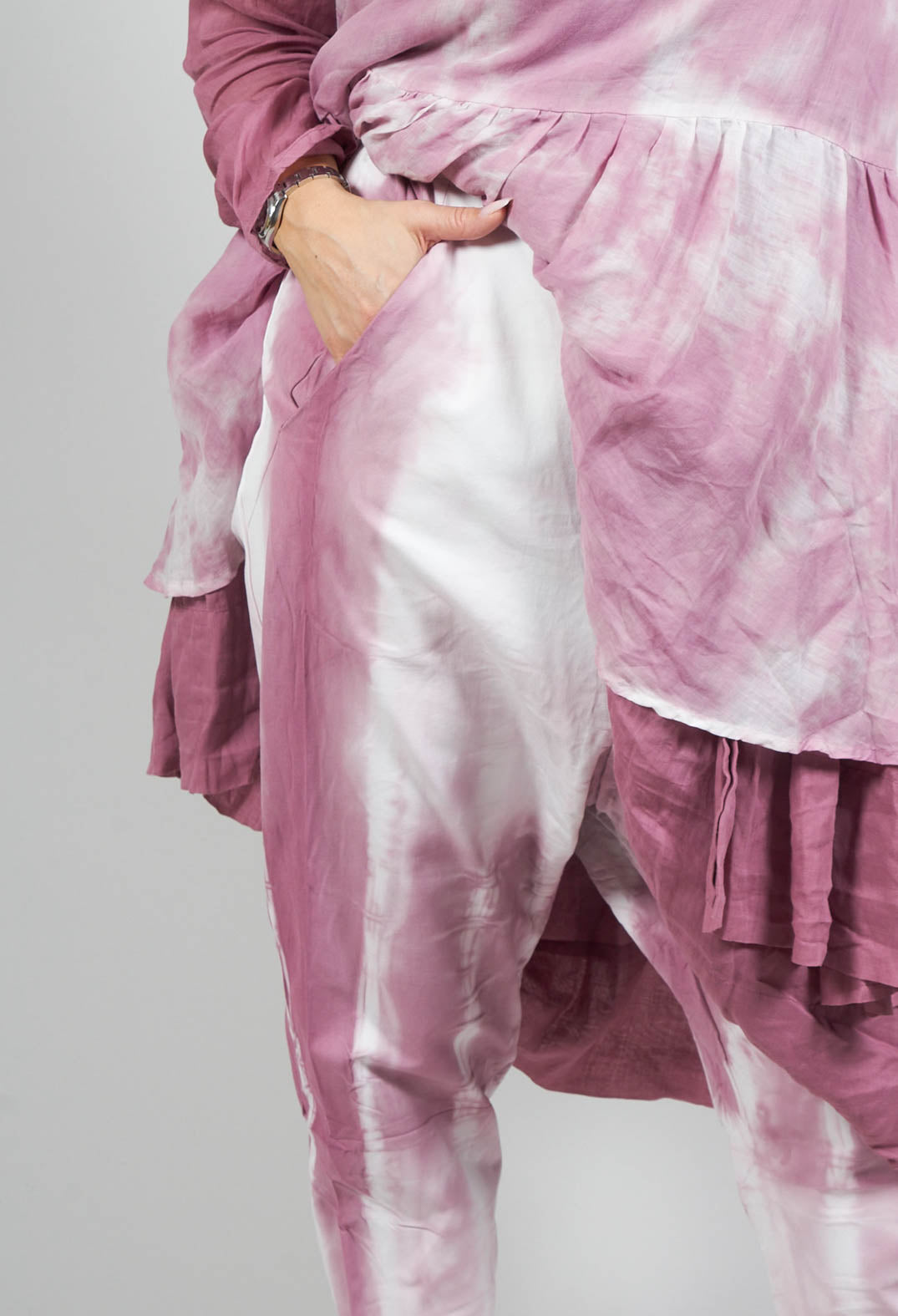 Gelder Trousers in Rosenholz Pink