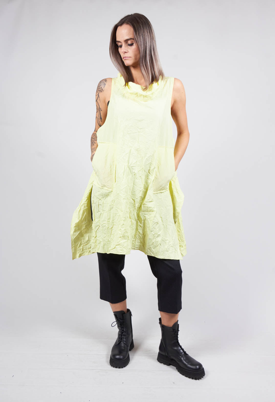 Rion Tunic in Yellow