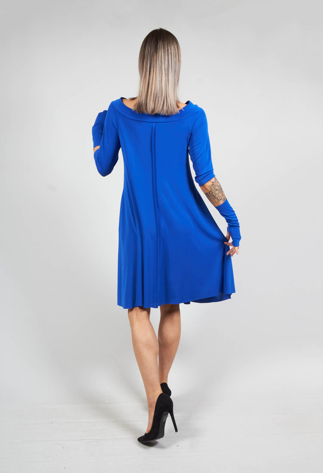 Roja Dress in Blue