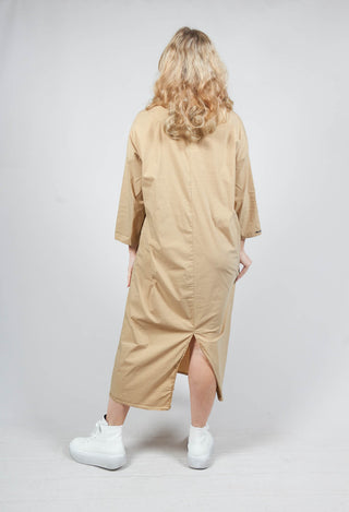 Micro Pattern Dress in Desert