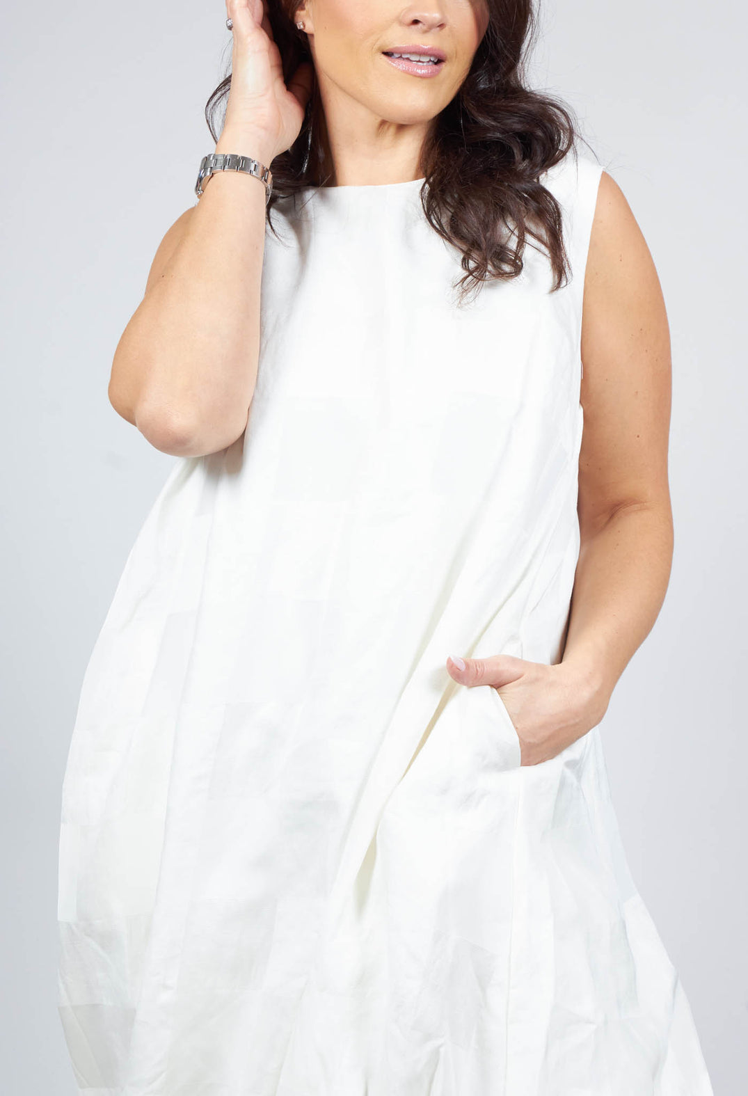 Dalma Dress in White