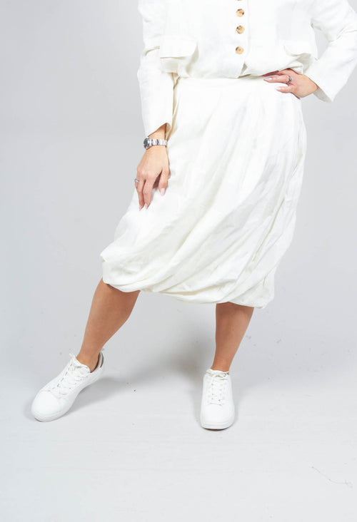 Jackie Skirt in White