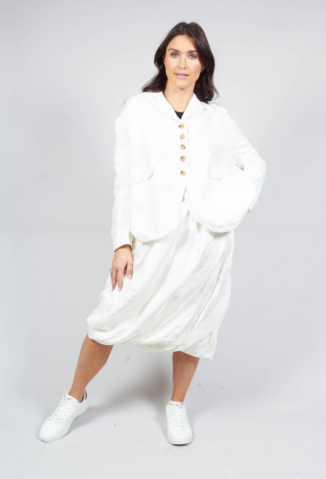 Jackie Skirt in White