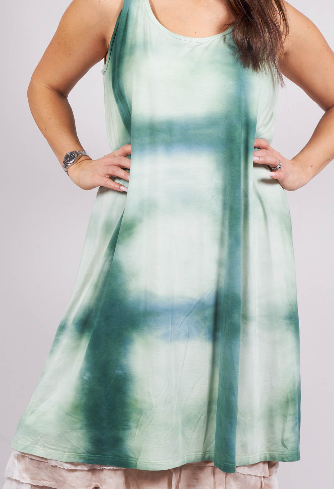 Rubelsummen Dress in Grass Green