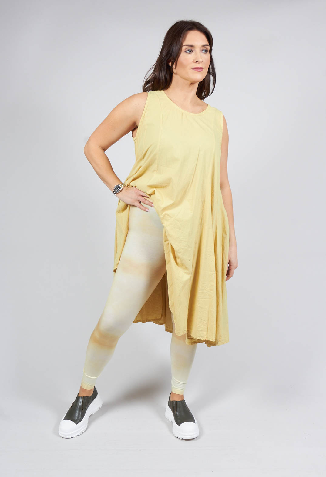Taylora Leggings in Leo Yellow
