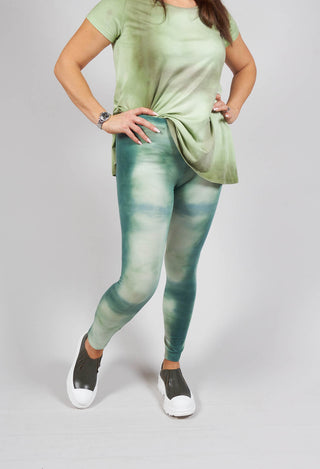 Taylora Leggings in Grass Green