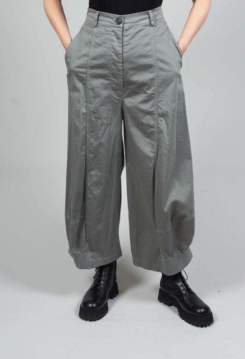Balloon Shaped Trousers in Grey