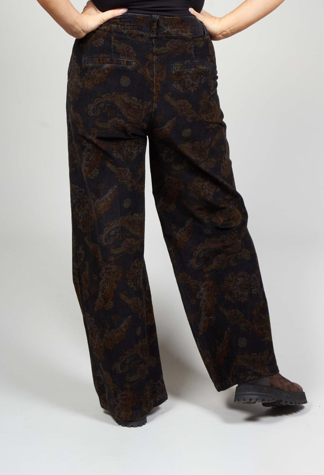 Paisley Wide Leg Pants