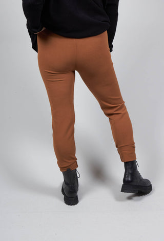 Stretch Fit Long Leggings in Tobacco
