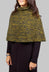 High Collar Shoulder Length Snood in Olio