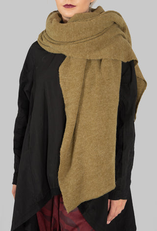 Knitted Scarf in Bronze