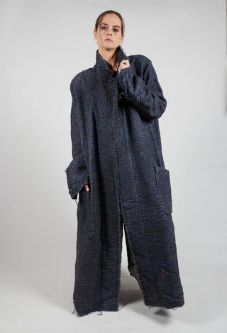 Gebs Overcoat in Navy