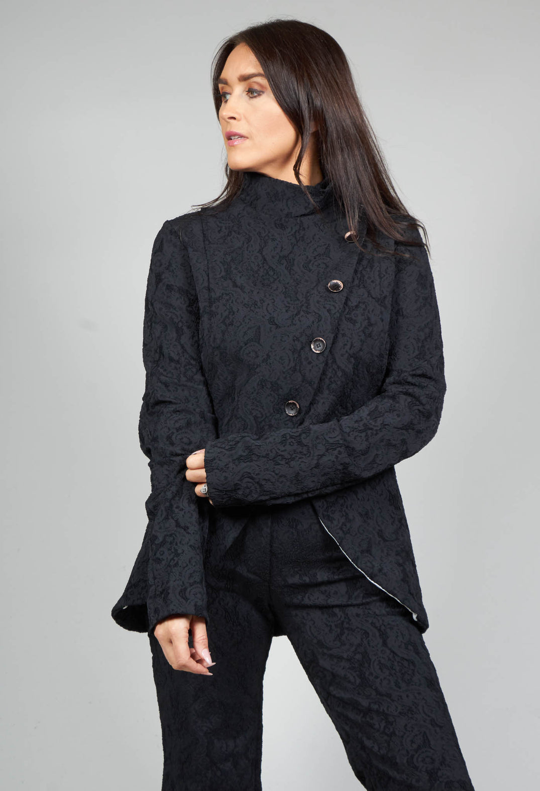 Fla Coat in Black