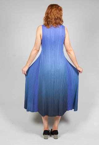 Long Estrella Dress in Royal Ombre