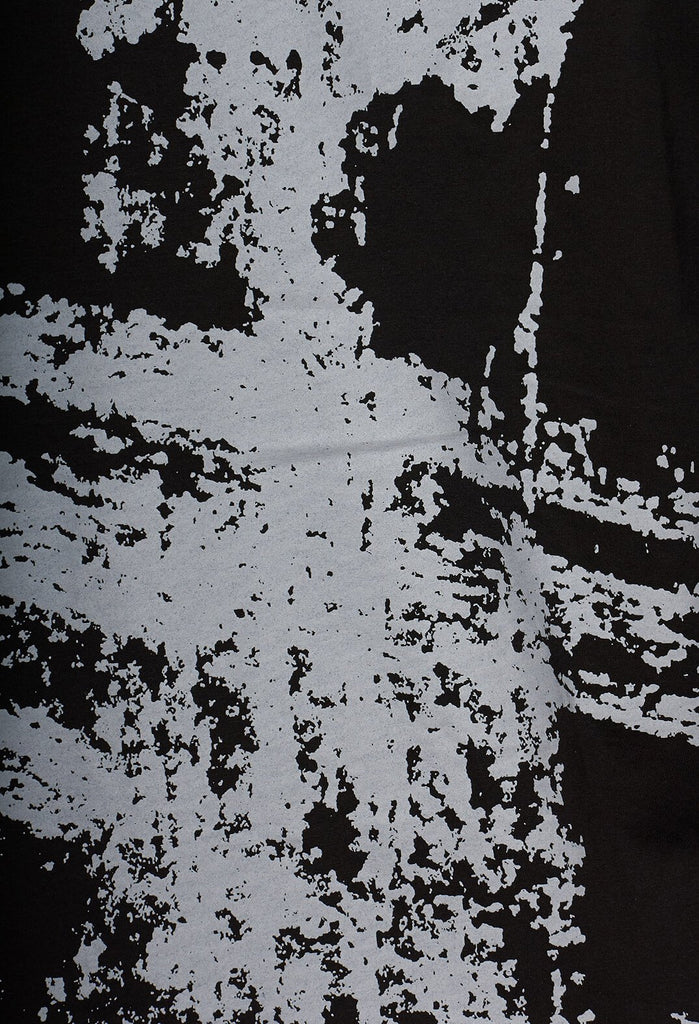 3/4 Sleeve T-Shirt in Black