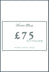 £75 Gift Voucher