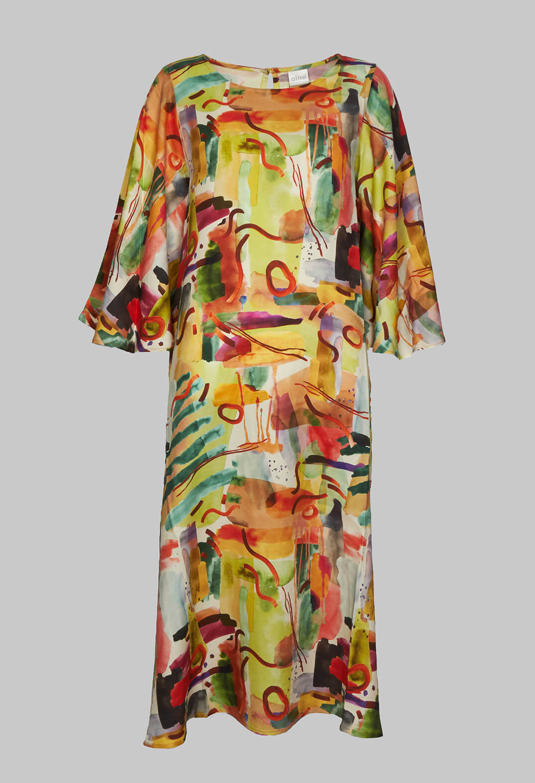 Aino Dress in Multicolour Print