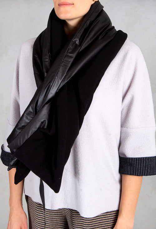 Arko Two in One Scarf in Black