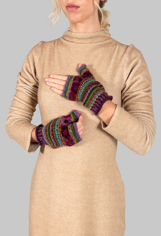 Aztec Armwarmer in Violet