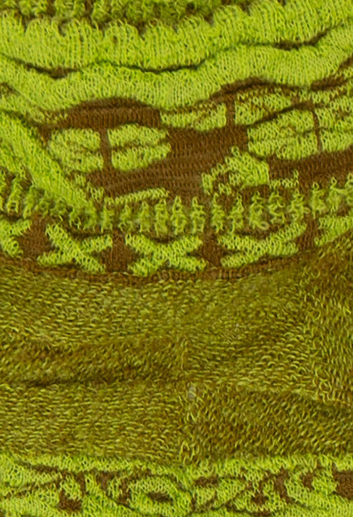 Aztec Hairband in Lime Green