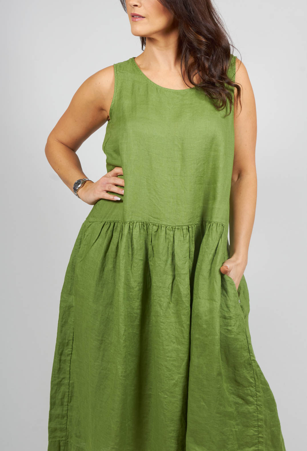 Balla Dress in Avocado