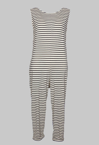 Bizet Jumpsuit in Nero and Bianco