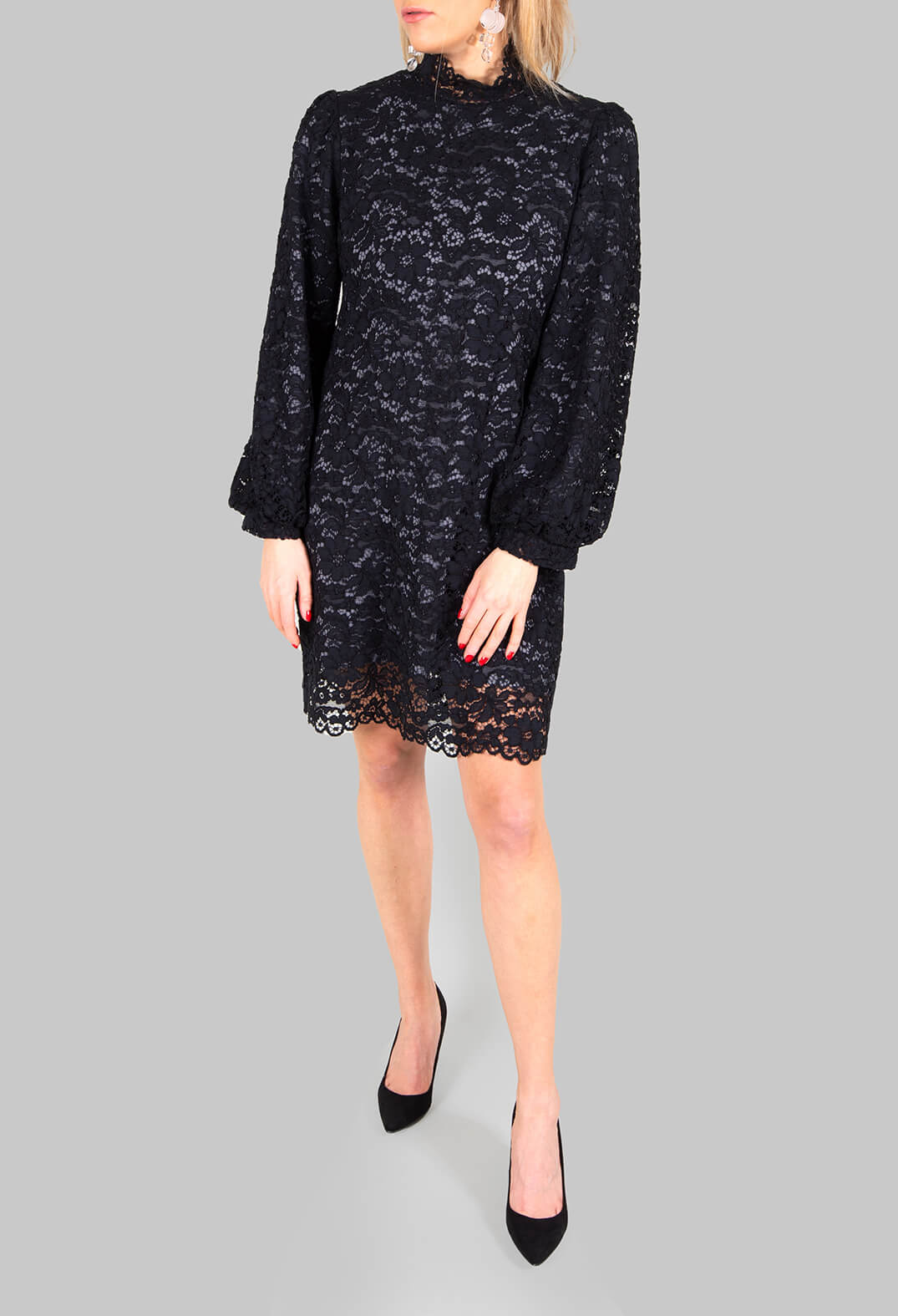 Shift Dress in Black
