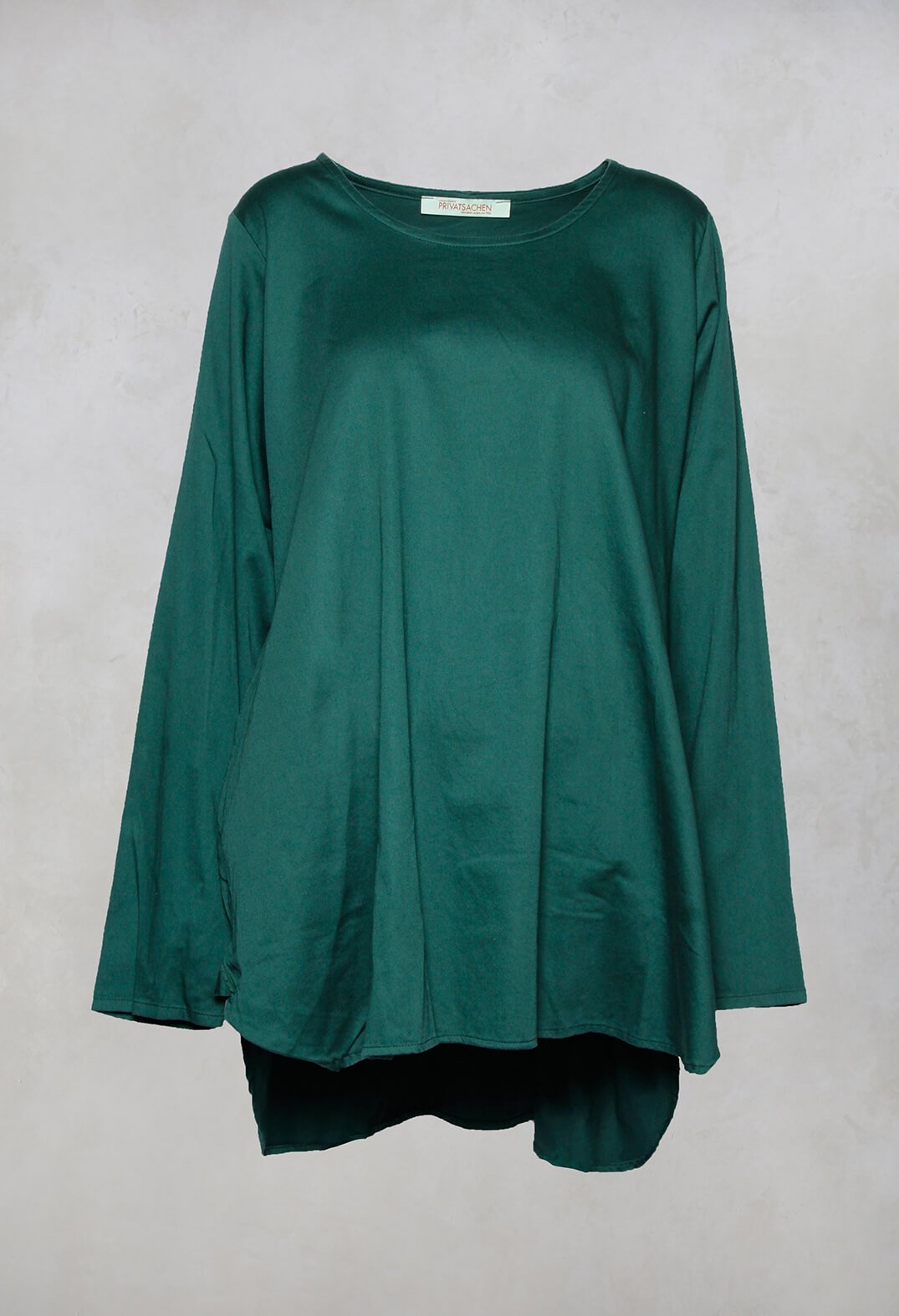 Blauplan Cotton Shirt in Fidel Green