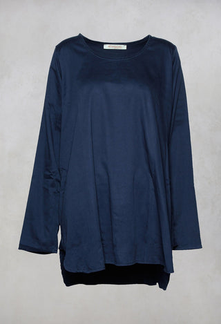 Blauplan Tunic Shirt in Sehnan Navy