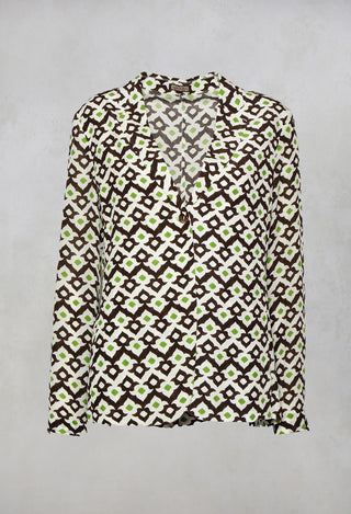 Blazer in Bianco/Nero