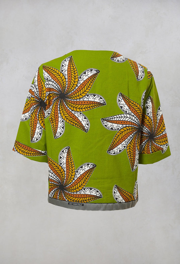 Boxy Jacket in Forest